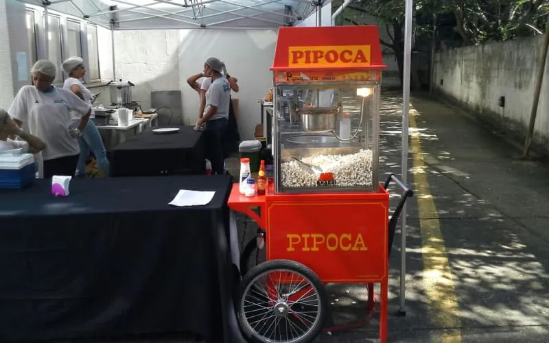 Carrinho de Pipoca Retrô